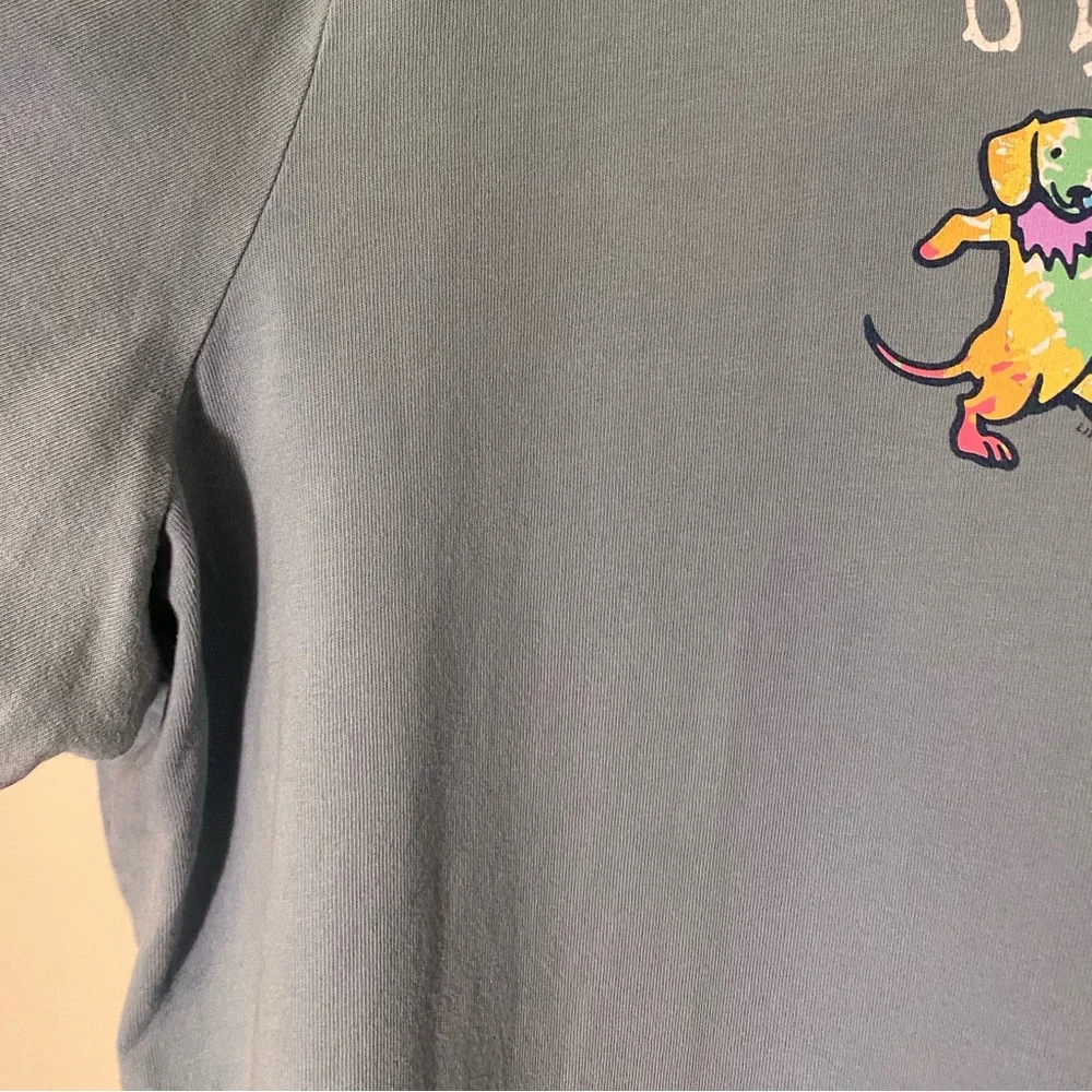 'Grateful Dog' Life is Good Men's' XXL Tee Like New - Picture 8 of 8